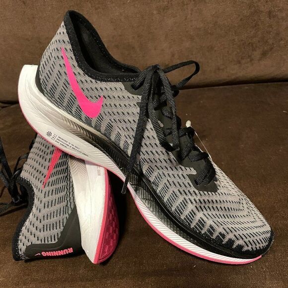 Unique Black Grey Pink NIKE Turbo 2 Mens 8.5 US 42 EUR Pink Insoles - Picture 2 of 8